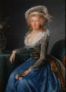 Elisabeth LouiseVigee Lebrun, Portrait of Maria Teresa of Naples and Sicily